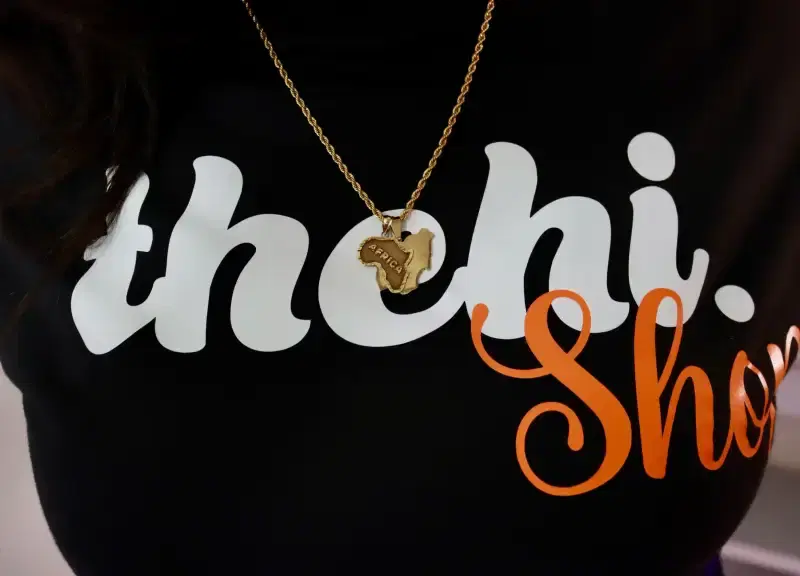 T.h.Chi brand close-up